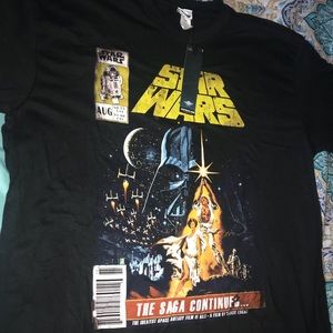 Star Wars Continue Distressed T-shirt